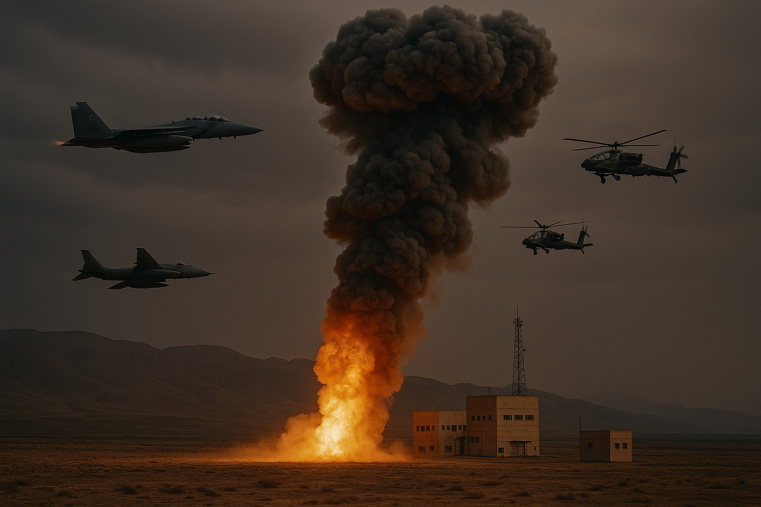 Israeli Strikes Hit Iran’s Underground Nuclear Site